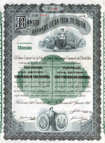 El Banco Español de la Isla de Cuba